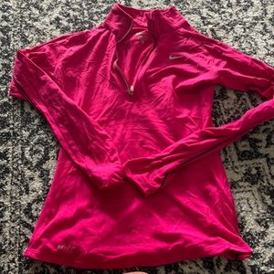 Nike Dri-fit quarter top